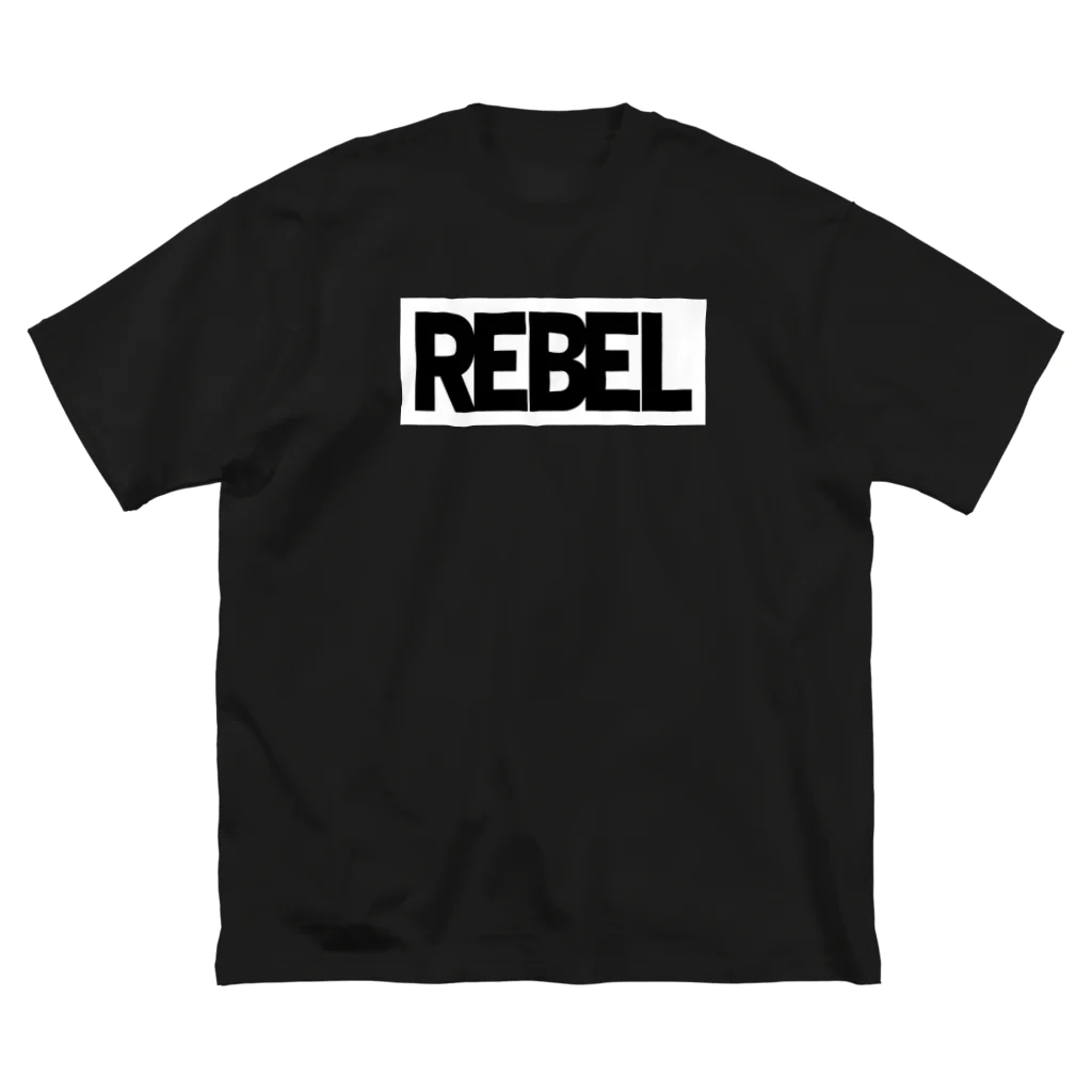 GALACTIC REBELのREBEL WHITE ビッグシルエットTシャツ