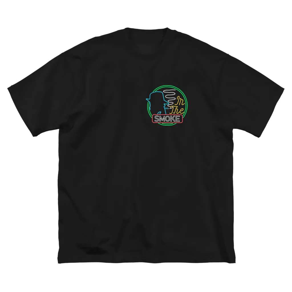 メイテイのネオンコレクションのInTheSMOKE（1980~) Big T-Shirt