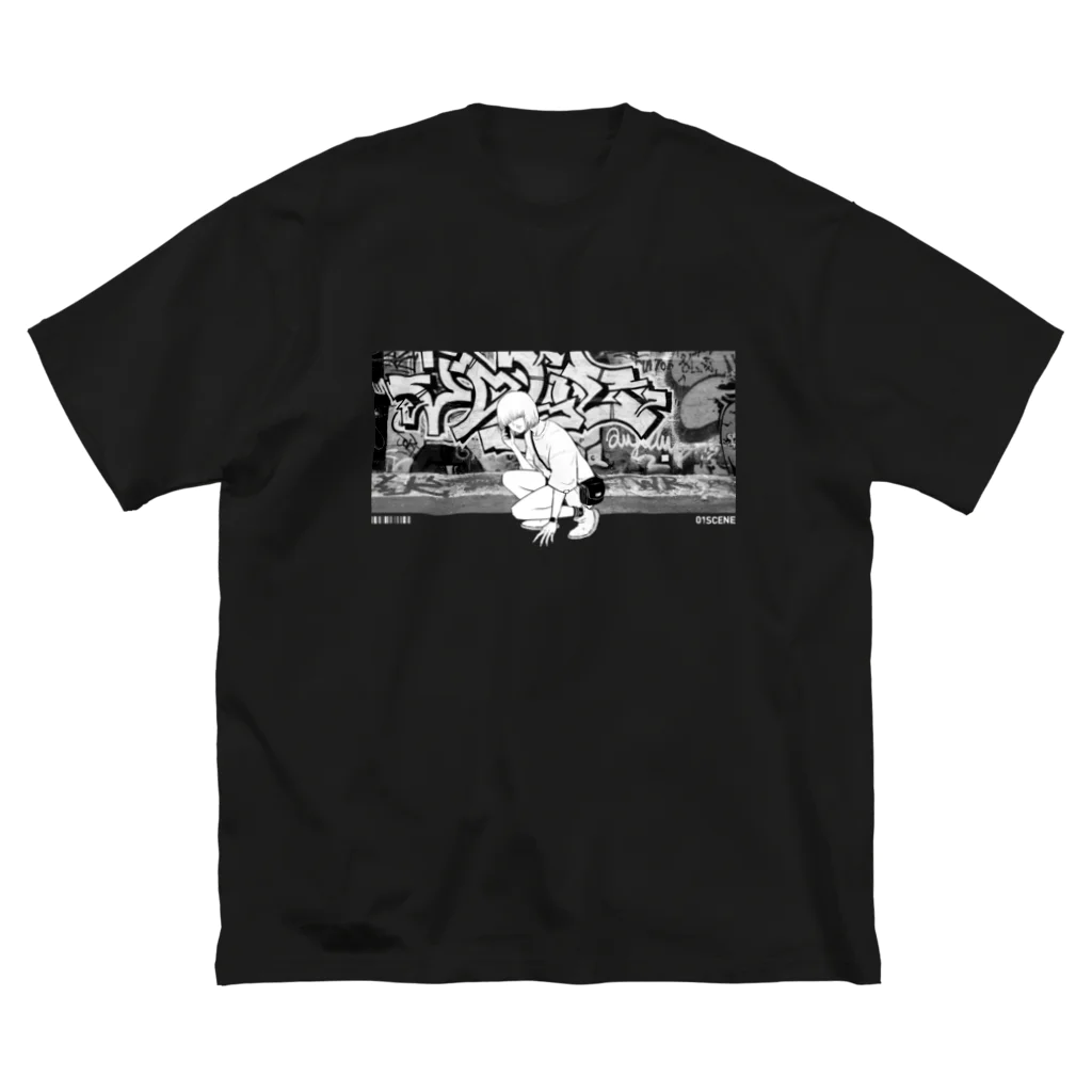 syu01の01SCENE-002 - Dark Big T-Shirt