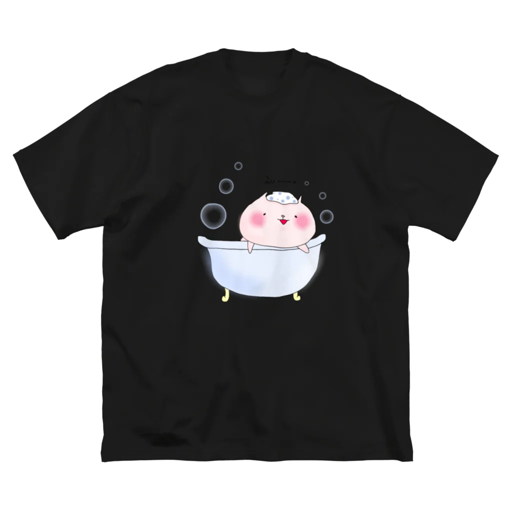 うささんのおみせのお風呂deうささん ビッグシルエットTシャツ