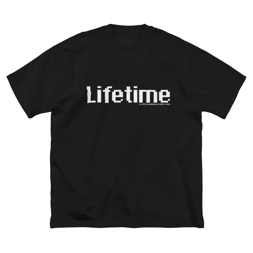 下町兄弟 2021 Official GoodsのLifetime Off-White Logo Big T-Shirt