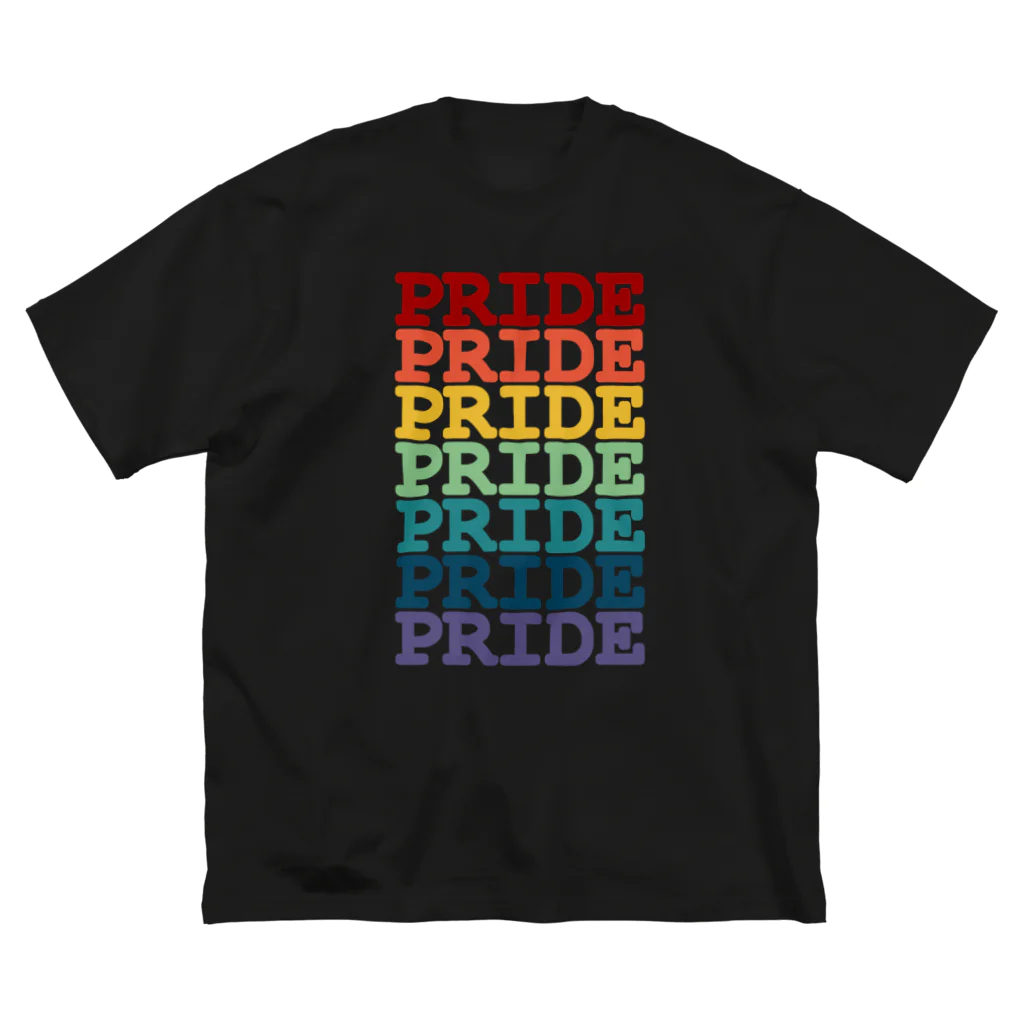 UNIQUE BOUTIQUEのRainbow Pride ビッグシルエットTシャツ