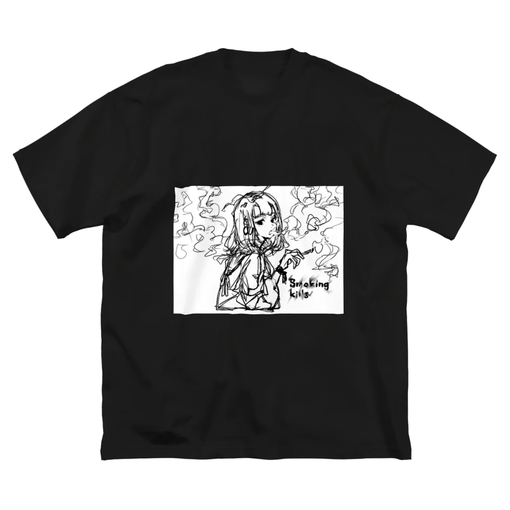 yoimelodyのSmoking ビッグシルエットTシャツ