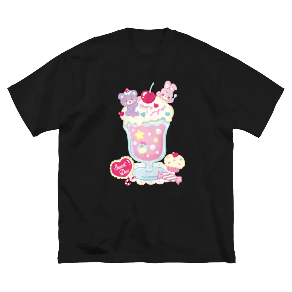 Sweet*Dewのパフェっこ Big T-Shirt