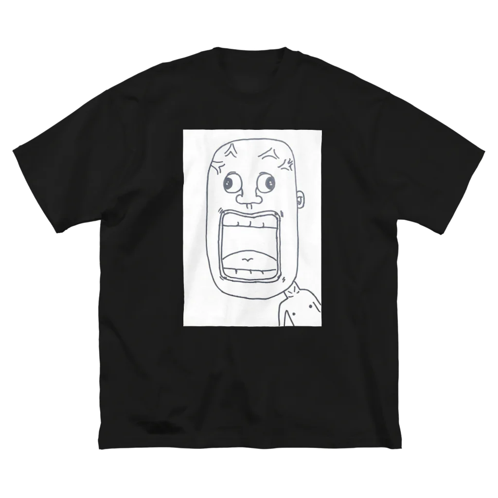 Shinamonのガンギマリ宇宙人2 ビッグシルエットTシャツ