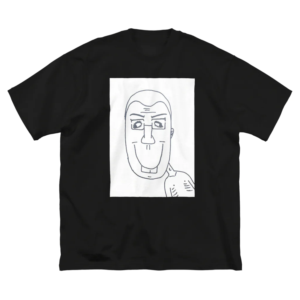 Shinamonのガンギマリ宇宙人3 ビッグシルエットTシャツ