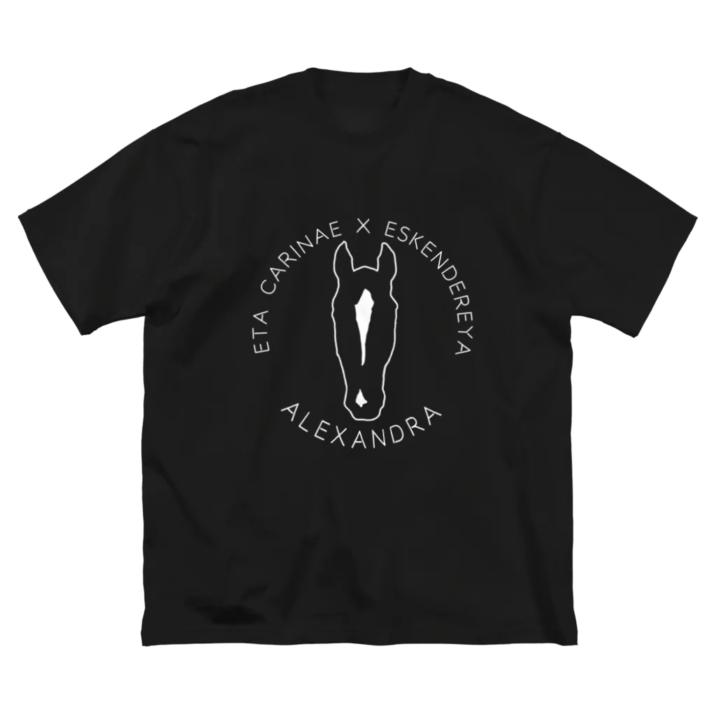 TaikiRacingClubShopのmarulogo【ALX】siro ビッグシルエットTシャツ