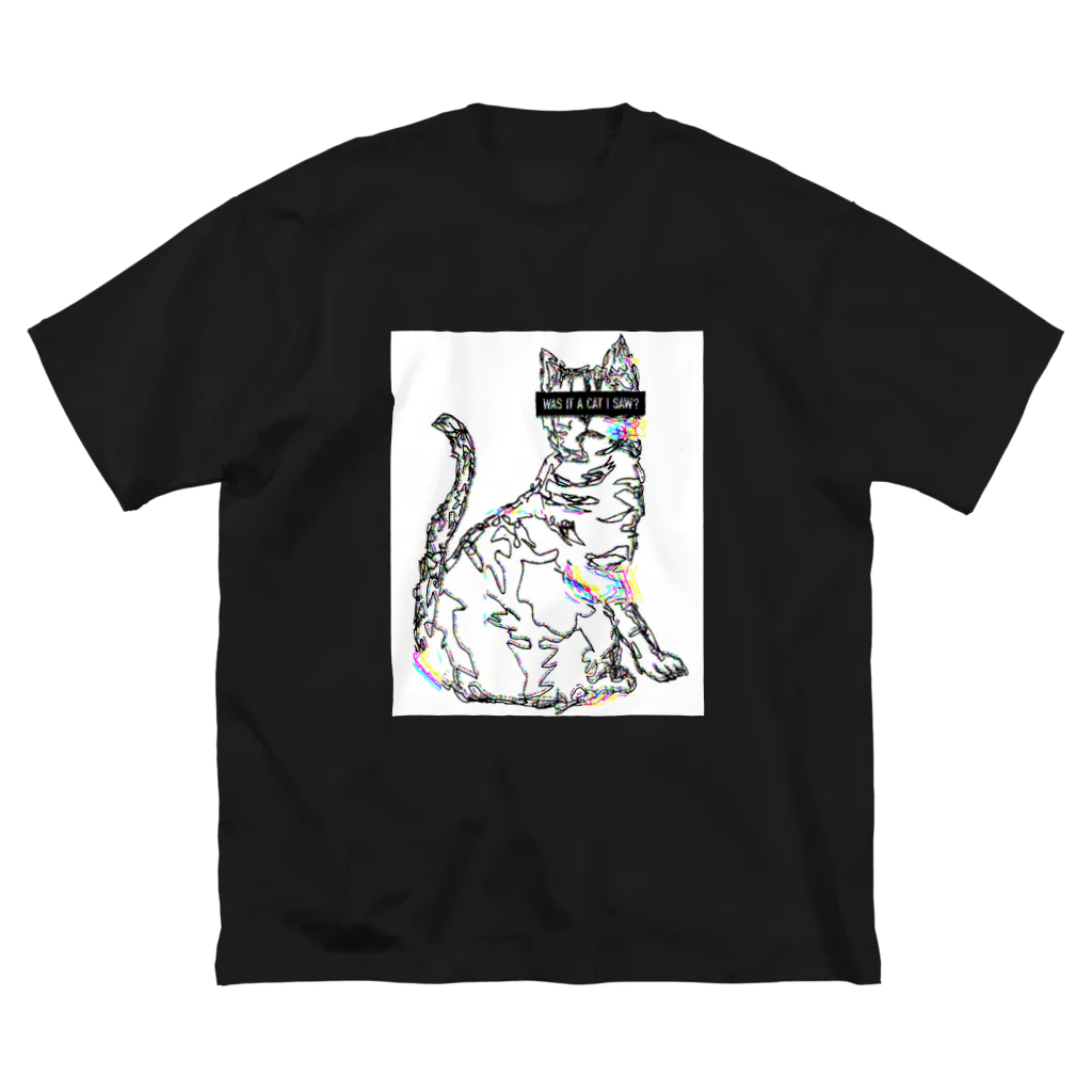 JUST KITTENのWAS IT A CAT I SAW? ビッグシルエットTシャツ