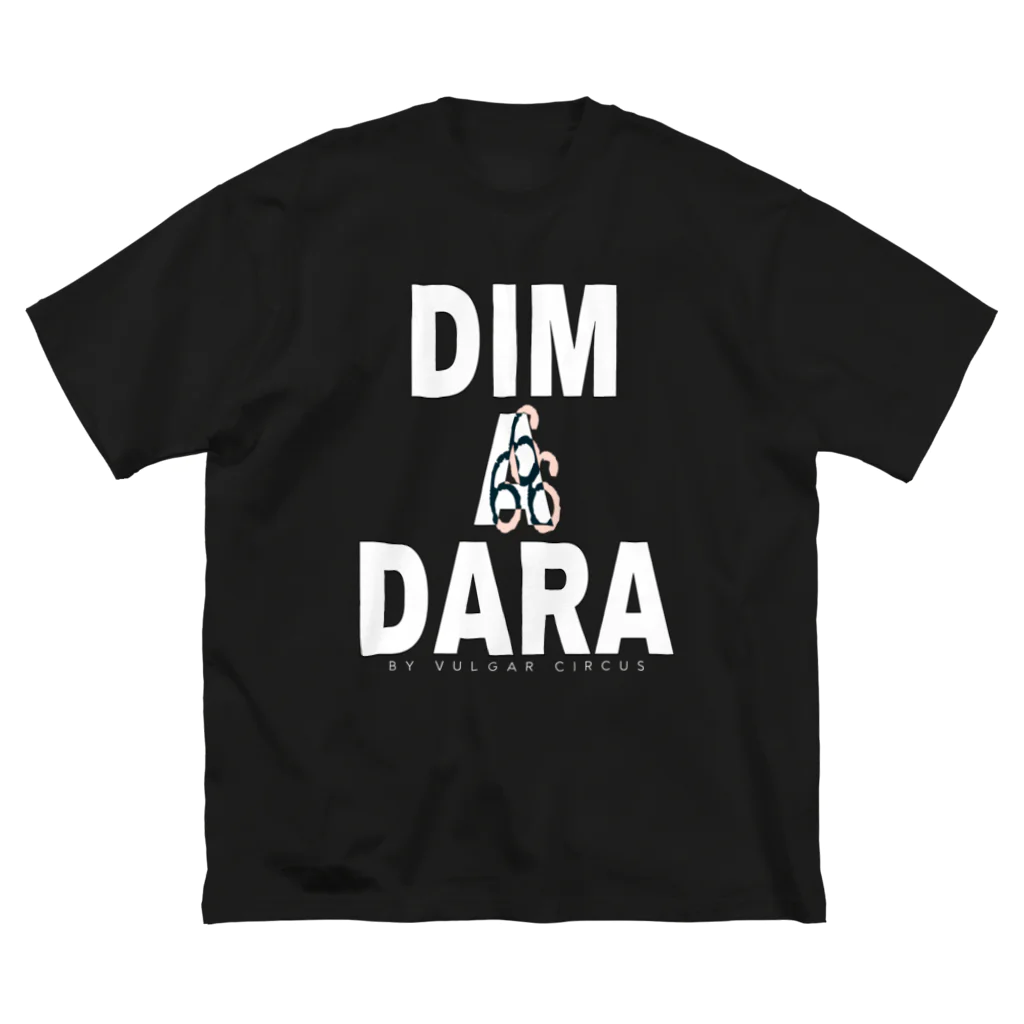 DIMADARA BY VULGAR CIRCUSのDIM666DARA/DB_50 ビッグシルエットTシャツ