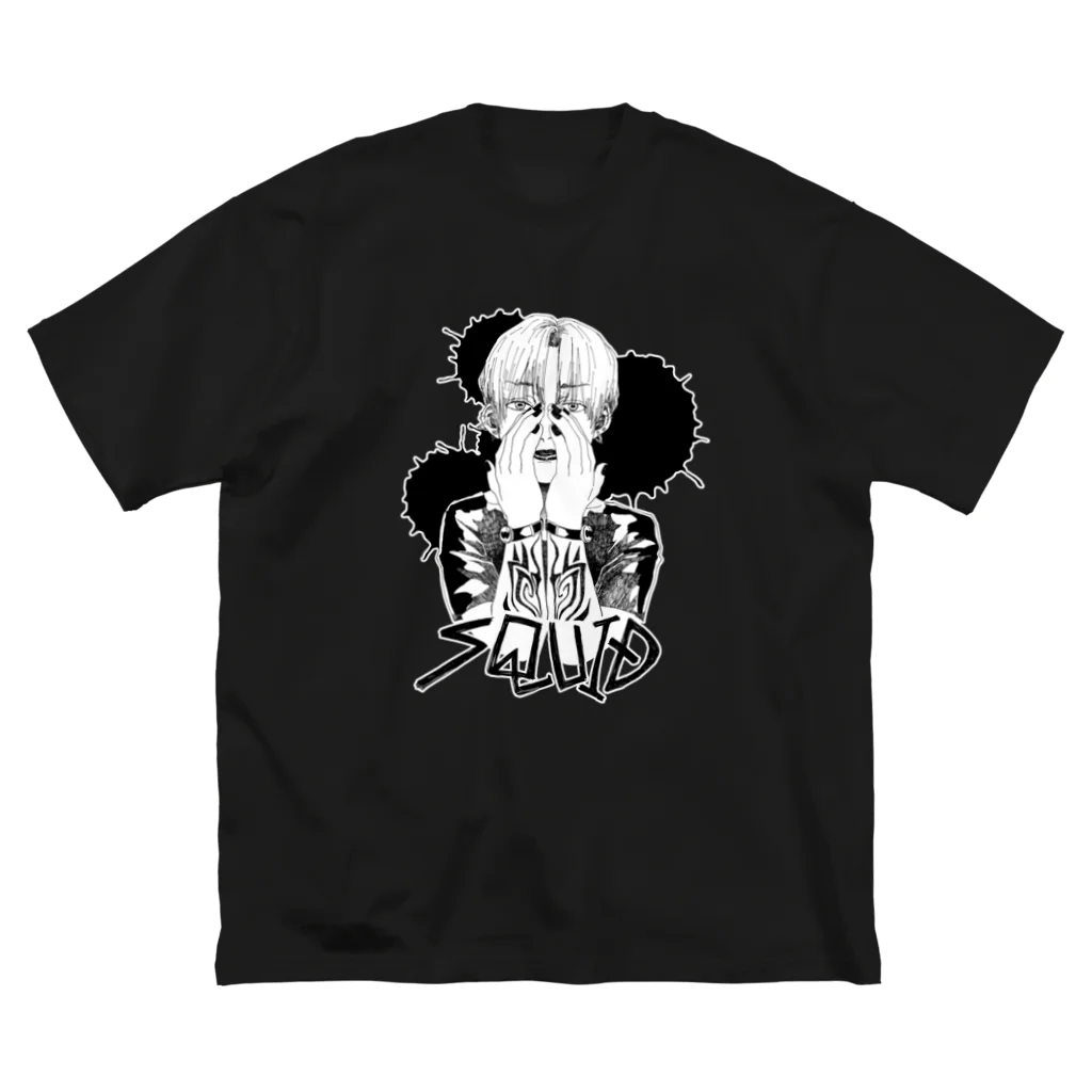 NATSUYA TAKASAKIのSquid  Big T-Shirt