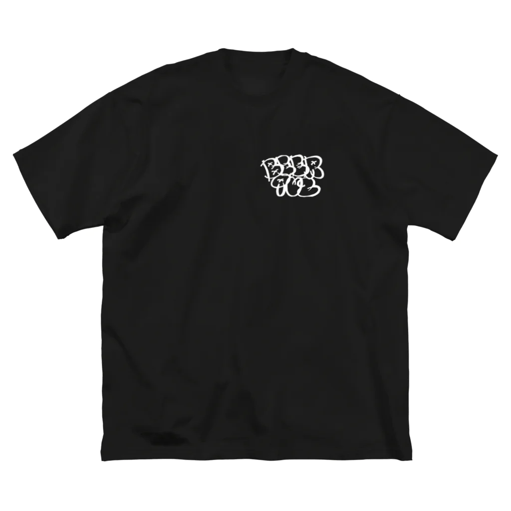 BEERquzのどうぐやのBeerquz tagging白 ビッグシルエットTシャツ