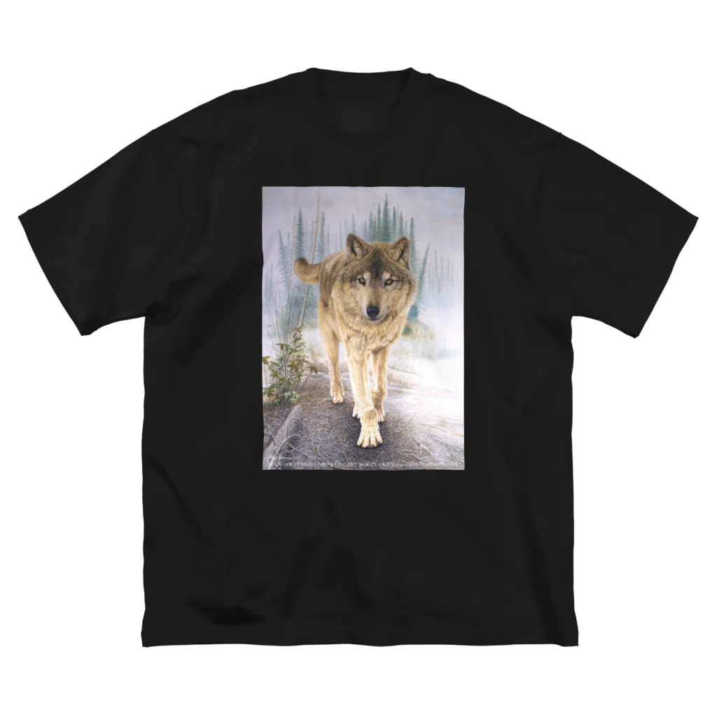 アラスカ野生動物画家きむらけいのF​o​r​e​s​t​ ​o​f​ ​K​a​s​i​l​o​f  Big T-Shirt