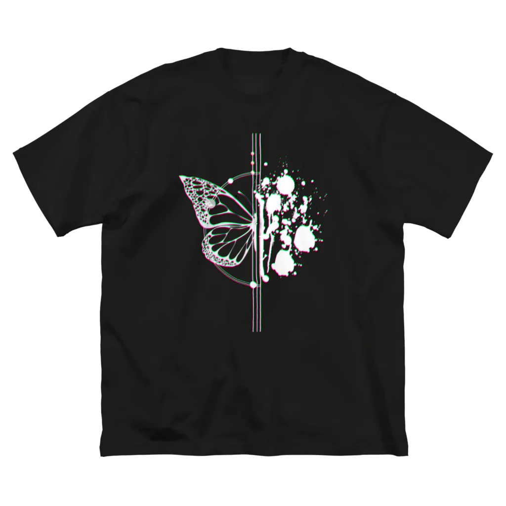 analogicのButterfly ビッグシルエットTシャツ