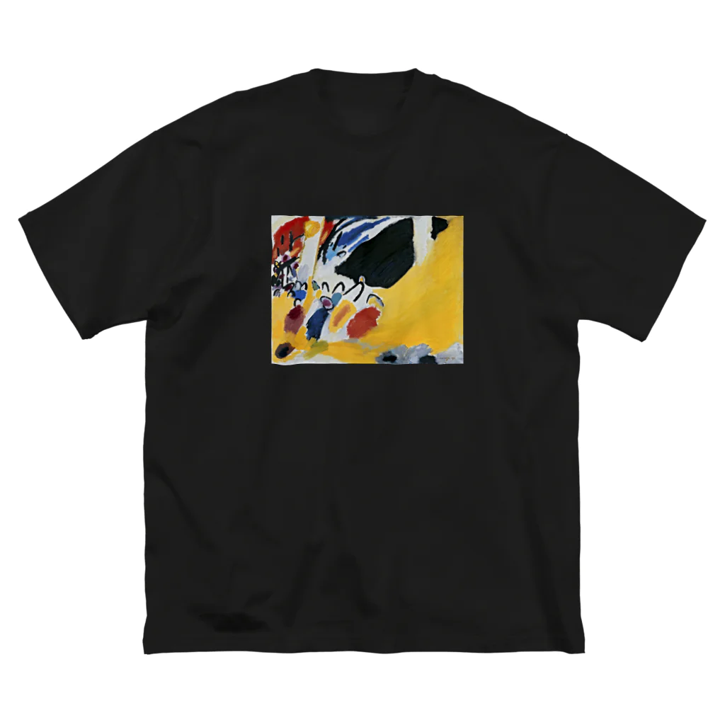 impressionismのWassily Kandinsky - Impression III (Konzert) ビッグシルエットTシャツ