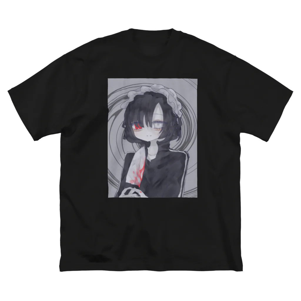 あくむ病院の紅 ビッグシルエットTシャツ