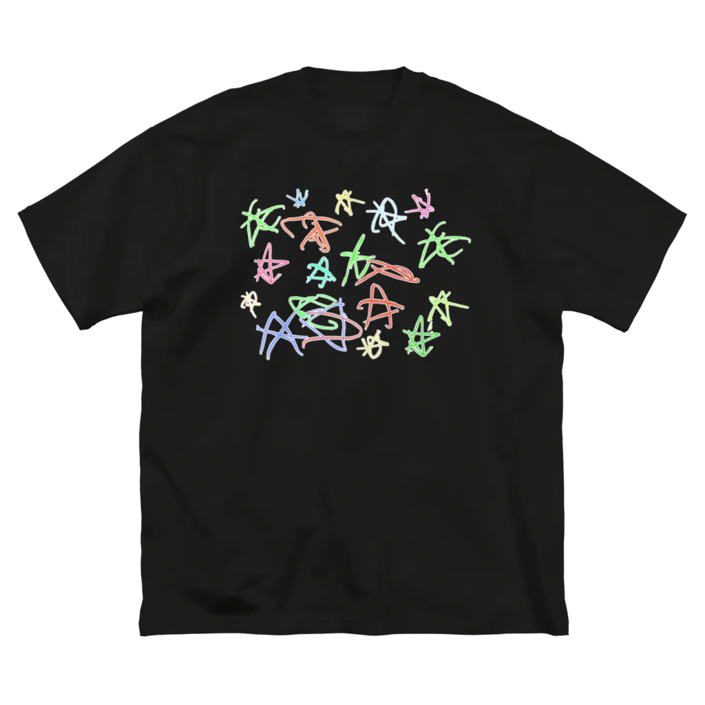 むこうずねのおほしさま ビッグシルエットTシャツ