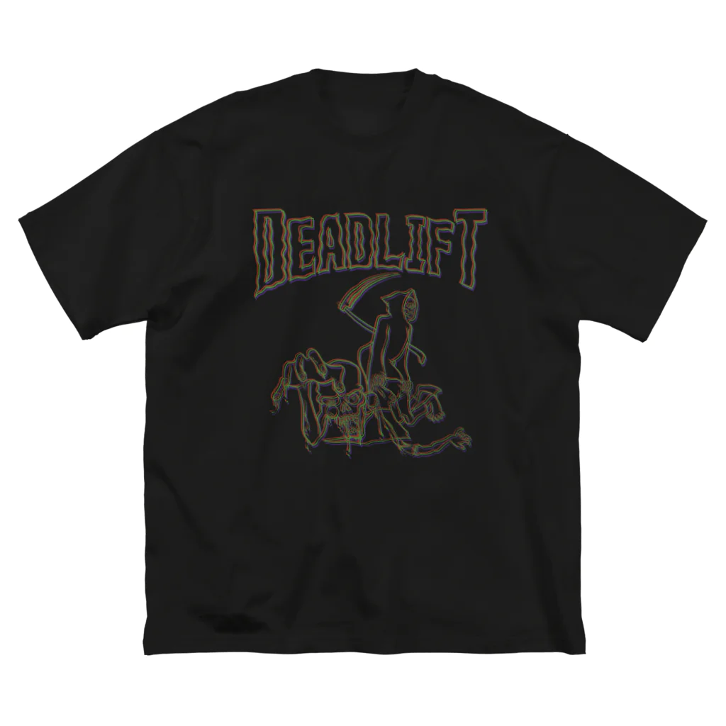 コノデザインのDEADLIFT 死神 Big T-Shirt