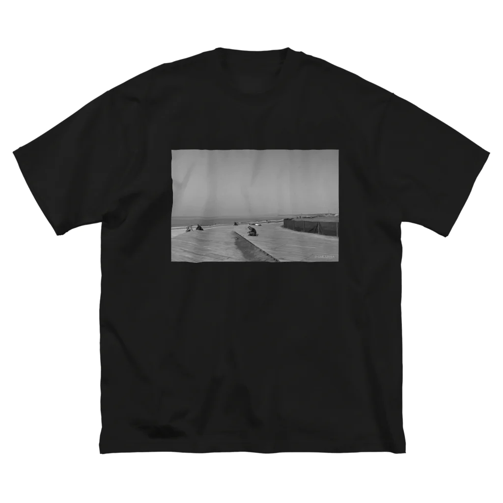 monochromeのそれぞれの時間 ビッグシルエットTシャツ