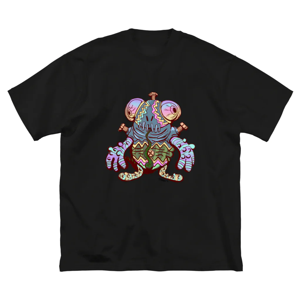 ガラクタのカメレオン怪獣 Big T-Shirt