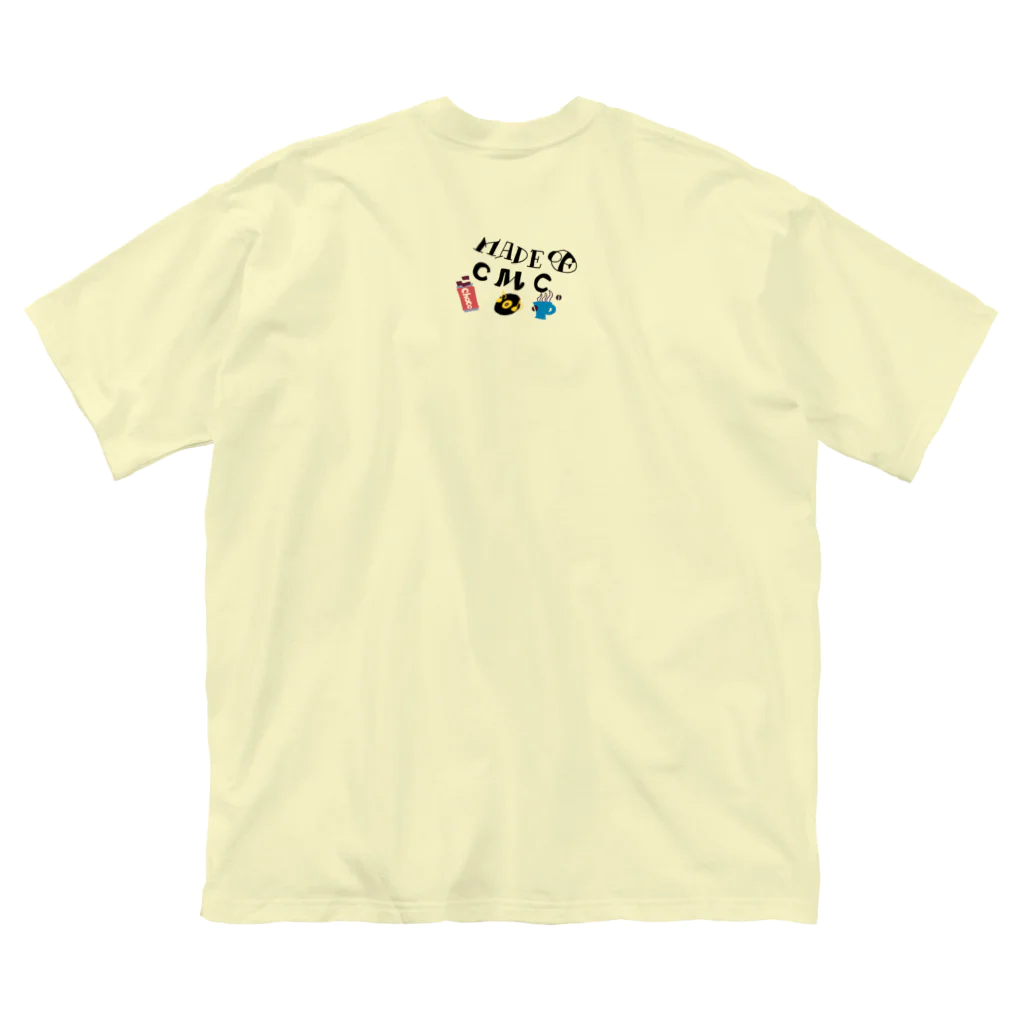 hilo tomula トムラ ヒロのMade Of CMC  Color Big T-Shirt