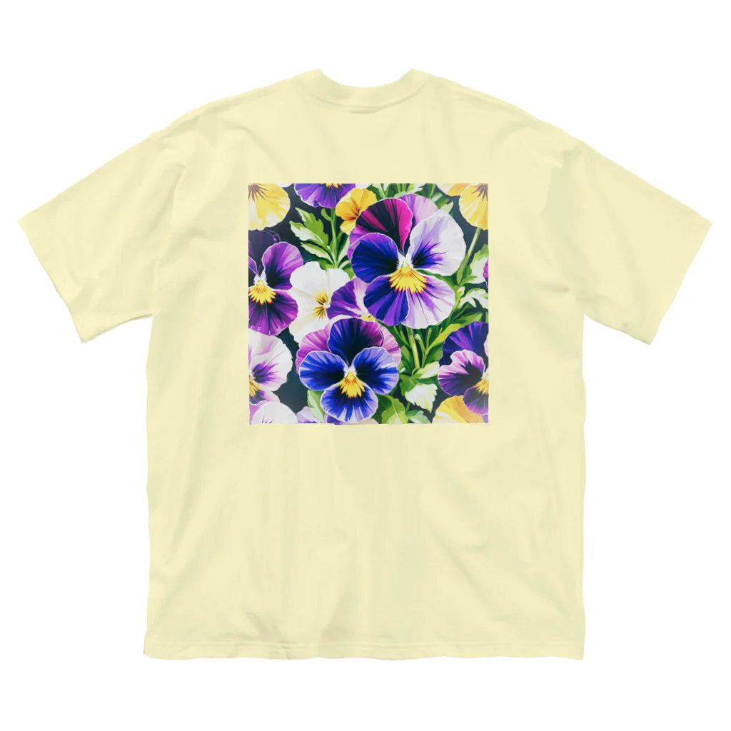 yuuto999のThe Pansy（パンジー） ビッグシルエットTシャツ