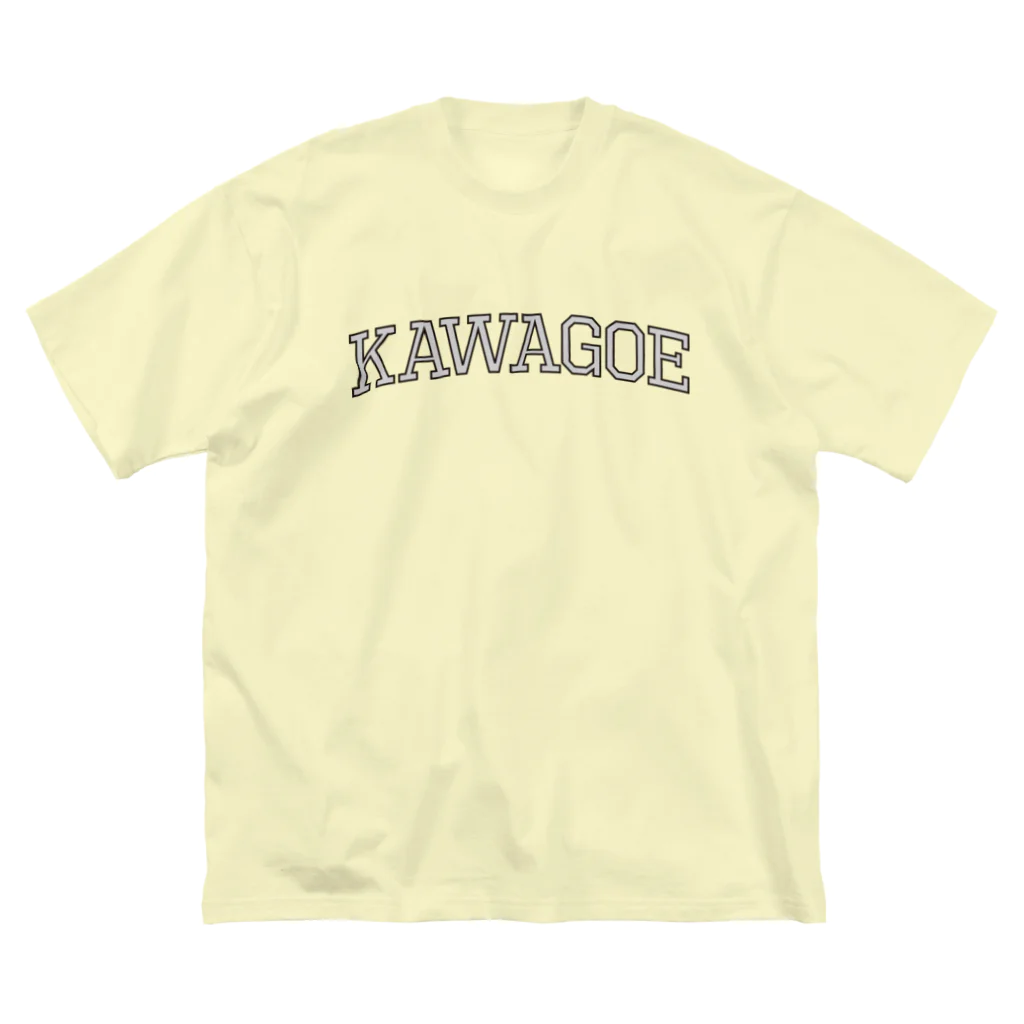 KAWAGOE GRAPHICSの世界の都市シリーズ　１　川越 ビッグシルエットTシャツ