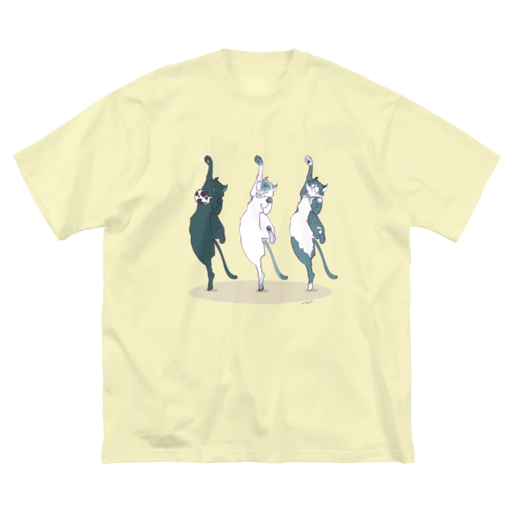 向日葵のCAT！ ビッグシルエットTシャツ