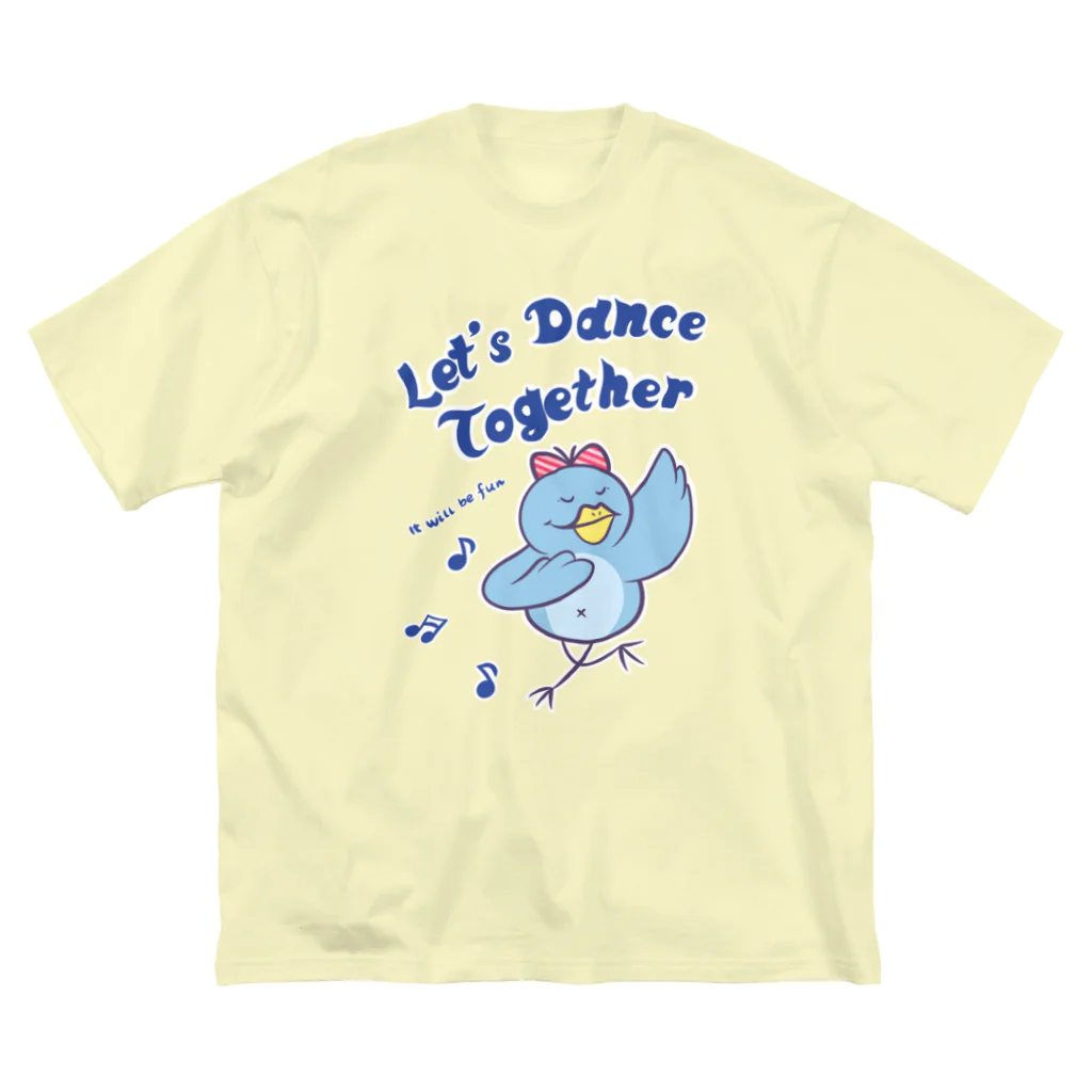  Millefy's shopのLet’s Dance Together ビッグシルエットTシャツ