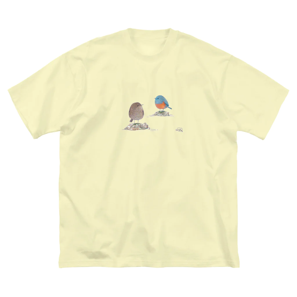 DOTEKKOの-ISOHIYODORI No.1-​ ​B​i​r​d​ ​c​a​l​l  ビッグシルエットTシャツ