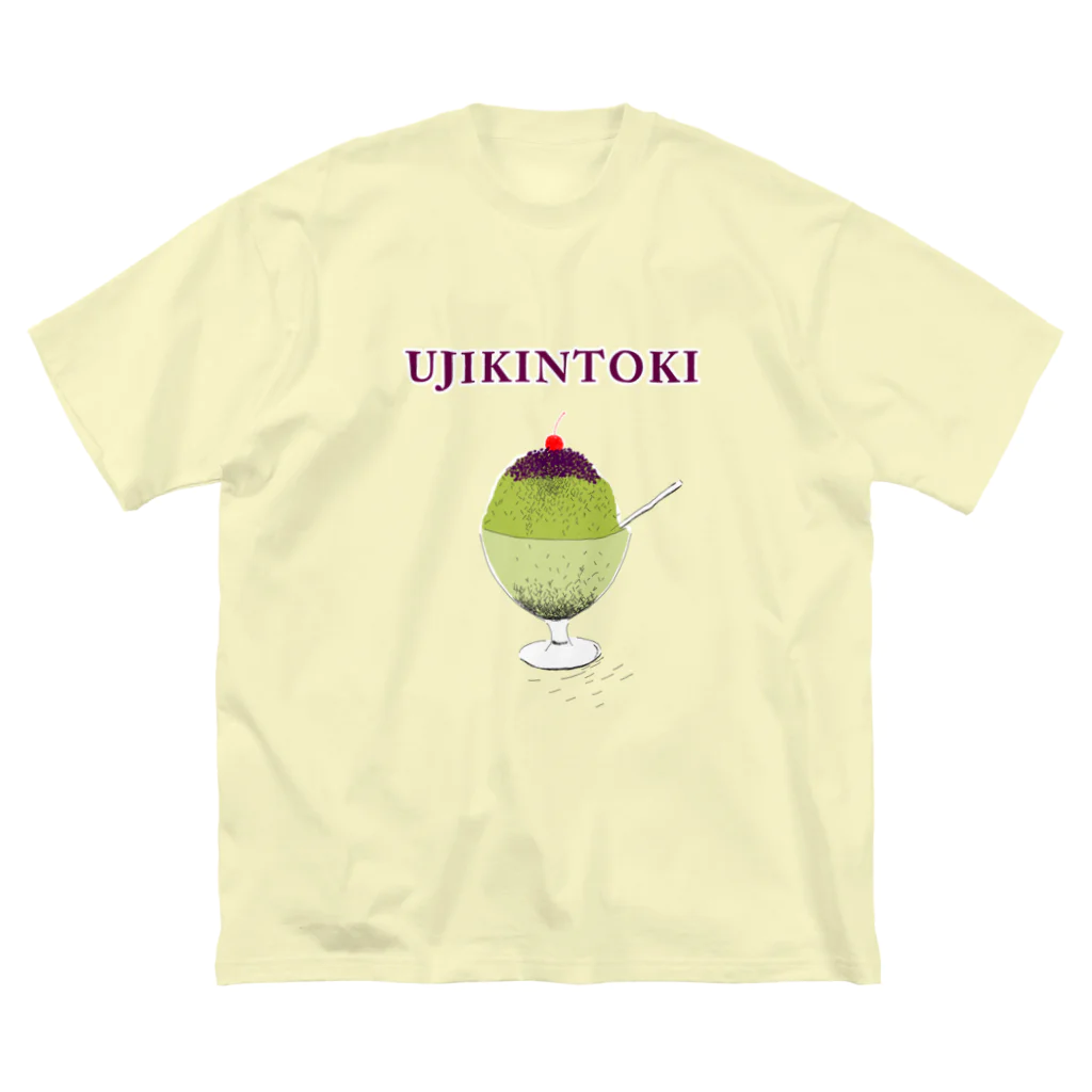 NIKORASU GOのかき氷デザイン「宇治金時」（Tシャツ・パーカー・グッズ・ETC） Big T-Shirt