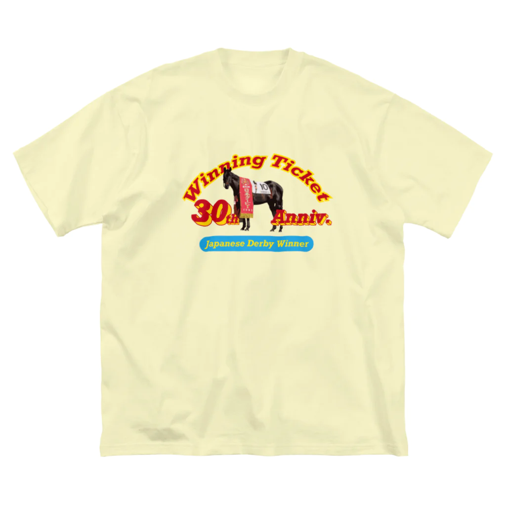 Loveuma. official shopのWinning Ticket 1993 Japanese Derby Winner 30th Anniv. by AERU ビッグシルエットTシャツ