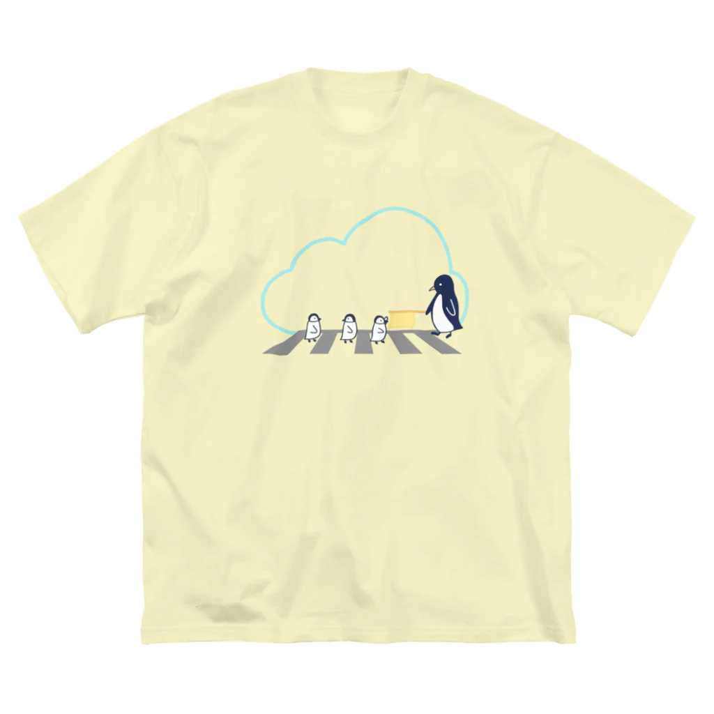 ぺんぎん24のみまもりペンギン ビッグシルエットTシャツ