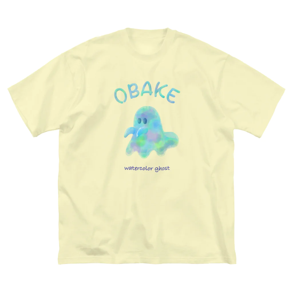 スロータイプ書店 Slowtype Booksの水彩おばけ 314 ビッグシルエットTシャツ