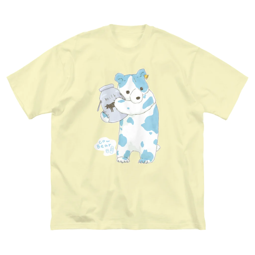 よふかしパーティーのうしくま ビッグシルエットTシャツ