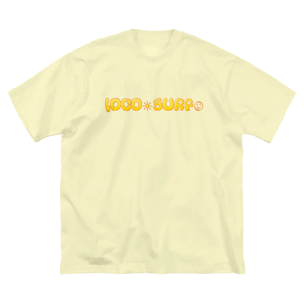 LOCO_のサーフボードのプリントグッズ Big T-Shirt