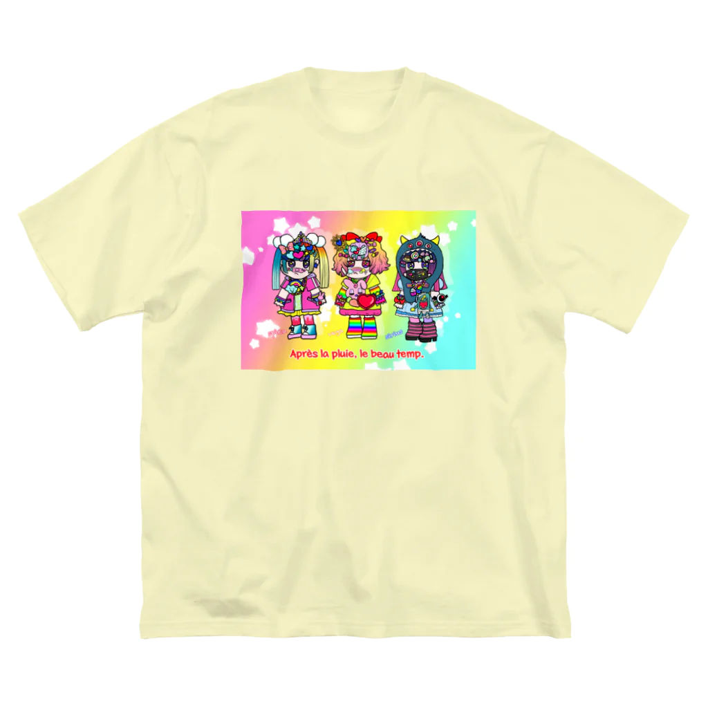 じゃんぐる堂の店のデコラちゃん ビッグシルエットTシャツ