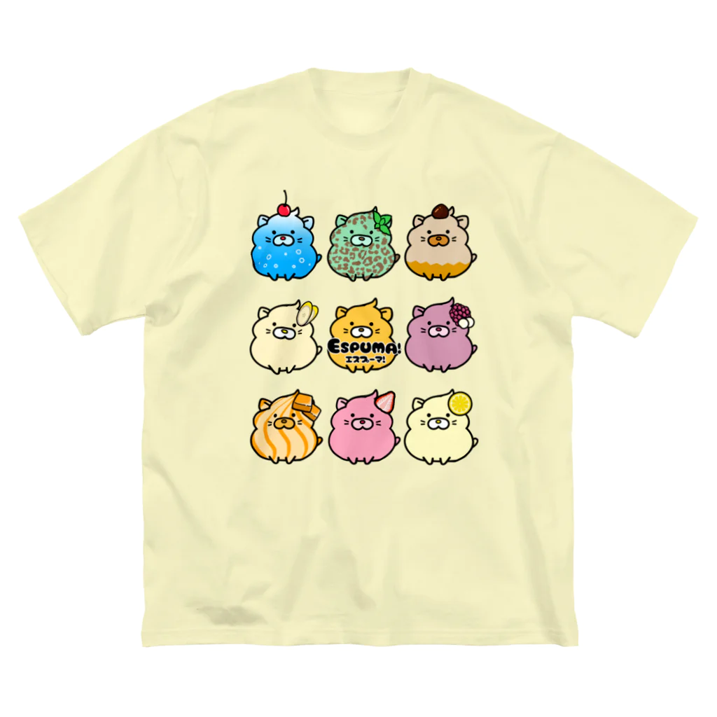 太郎丸のふわふわエスプーマ！ ビッグシルエットTシャツ