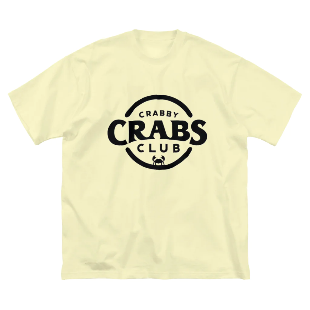 MatrixSphereのCRABBY CRABS CLUB シンプルロゴ ビッグシルエットTシャツ