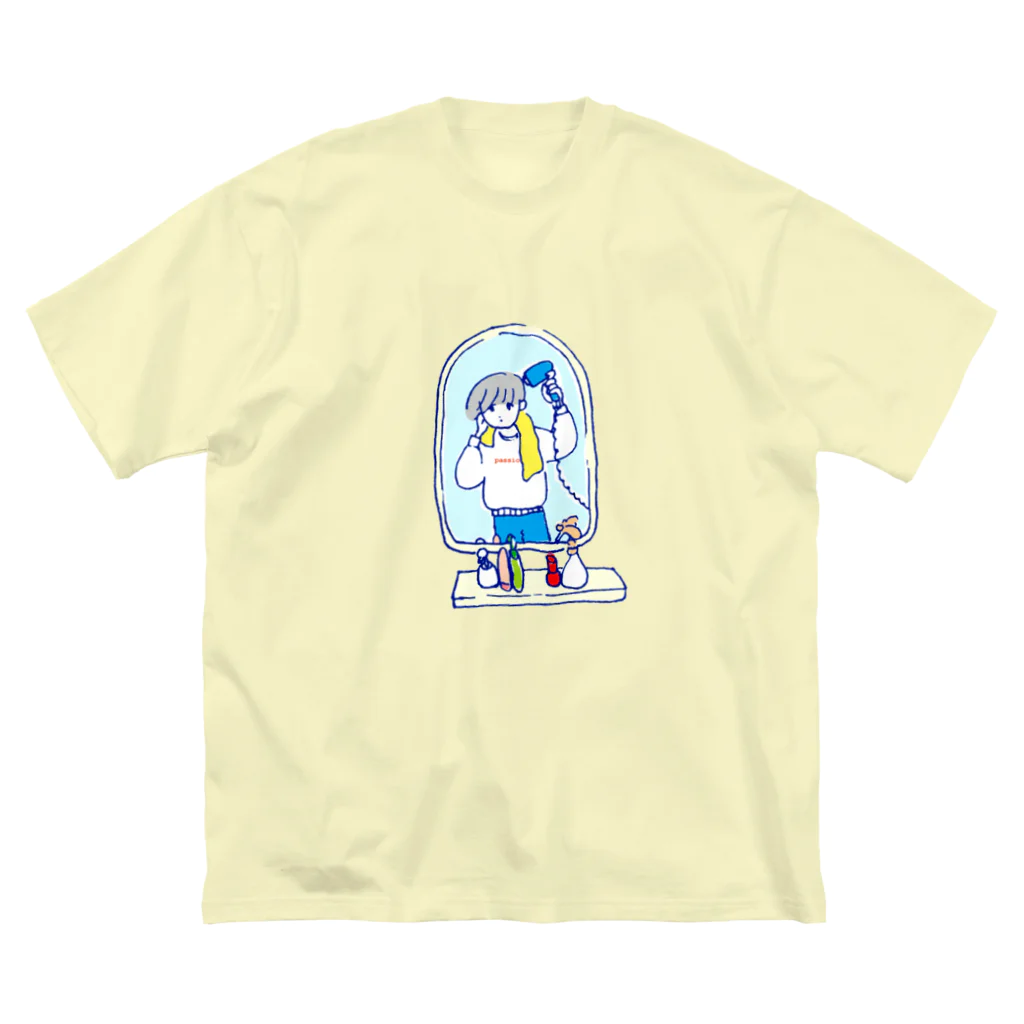 かしわのドライヤータイム ビッグシルエットTシャツ