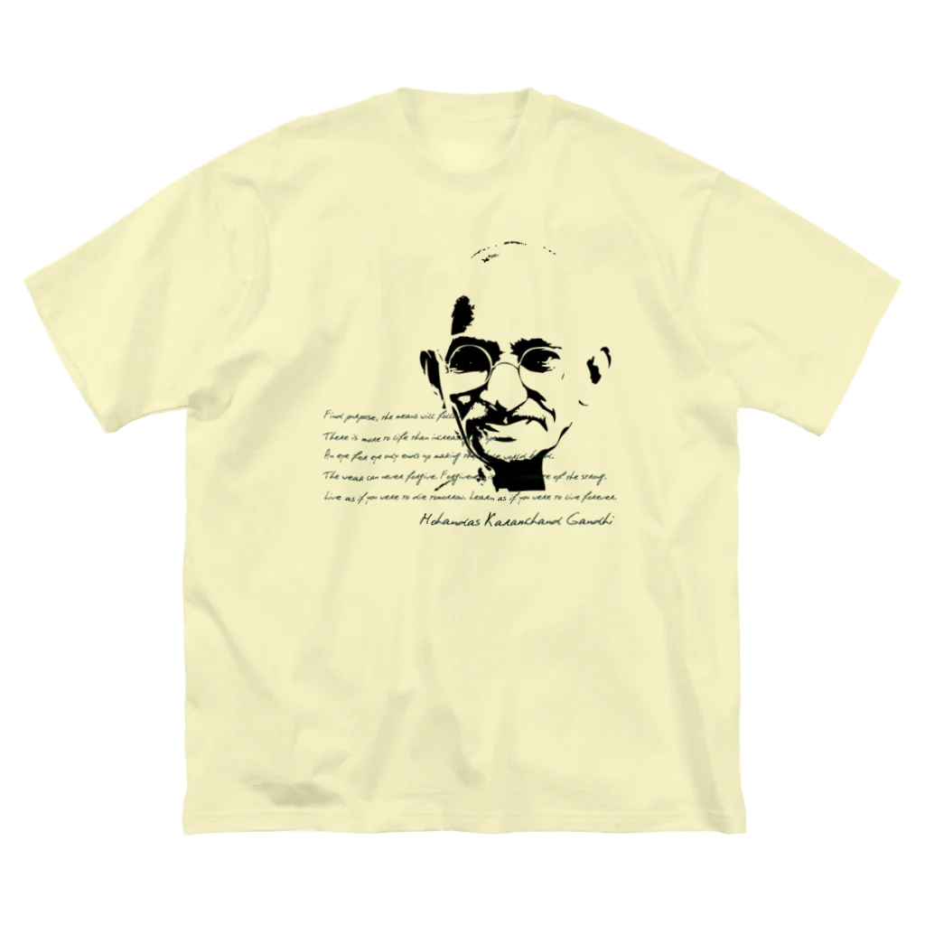 JOKERS FACTORYのGANDHI ビッグシルエットTシャツ