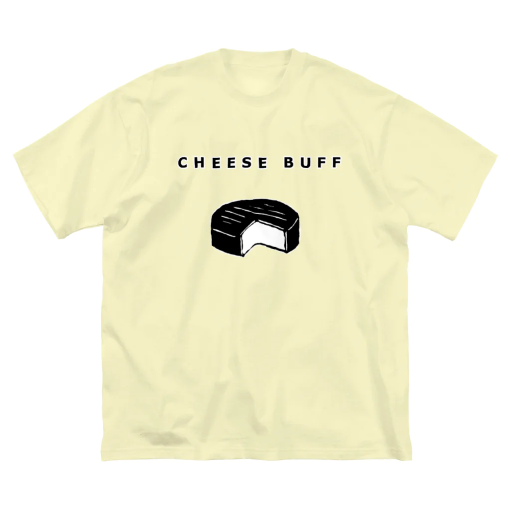 NIKORASU GOのCHEESE　BUFF＜チーズ愛好家＞ ビッグシルエットTシャツ