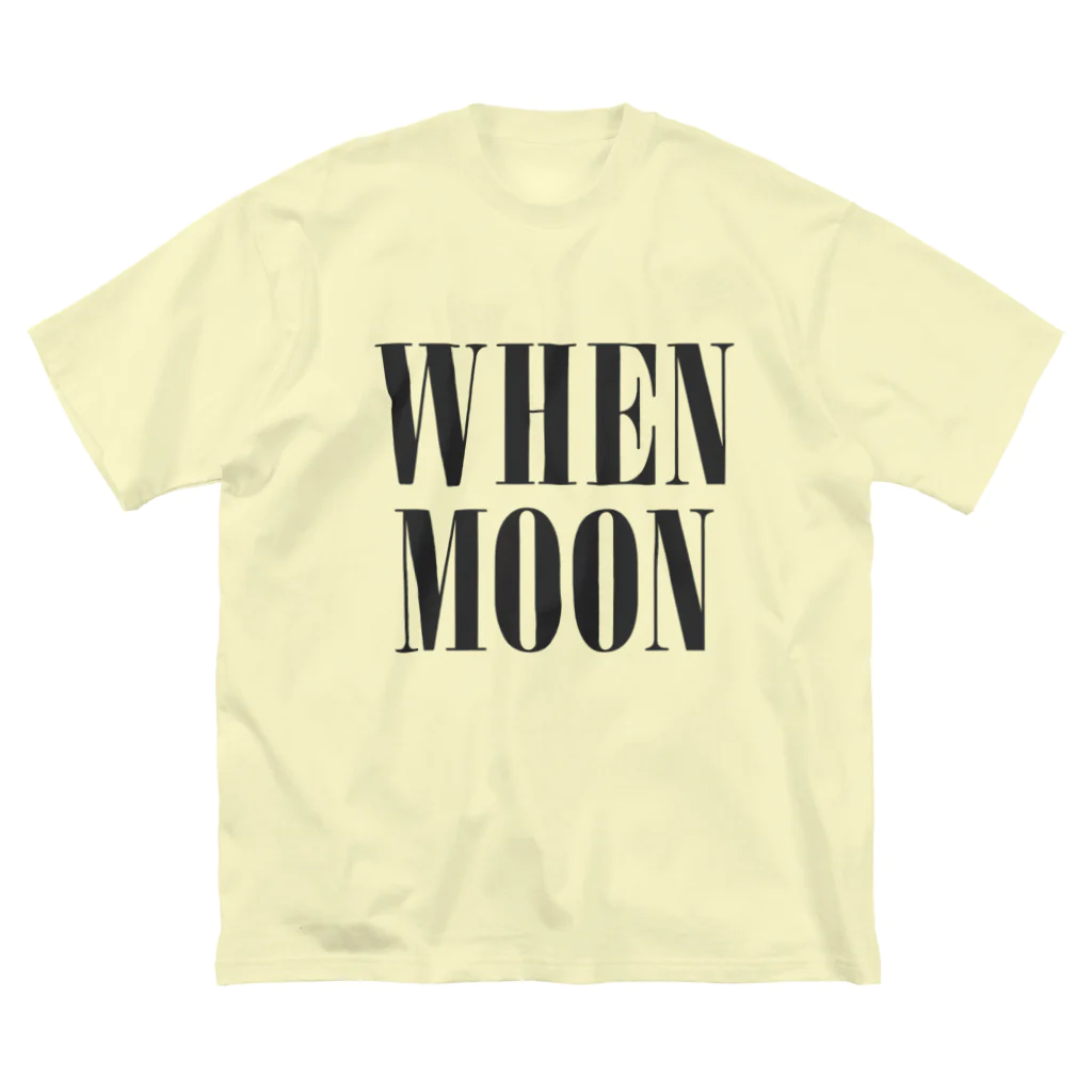 【仮想通貨】ADKグッズ専門店 のWHEN MOON ビッグシルエットTシャツ