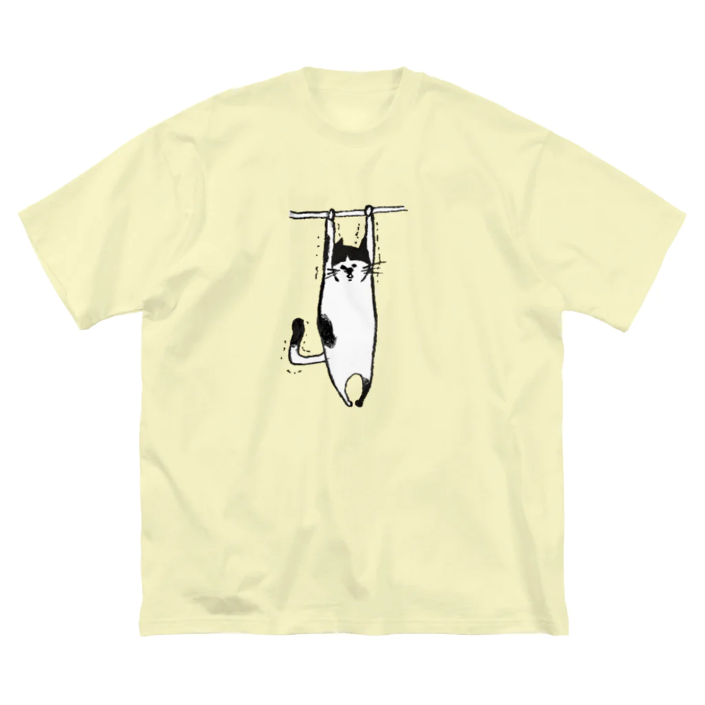 tsurukoのぷるぷるねこ ビッグシルエットTシャツ