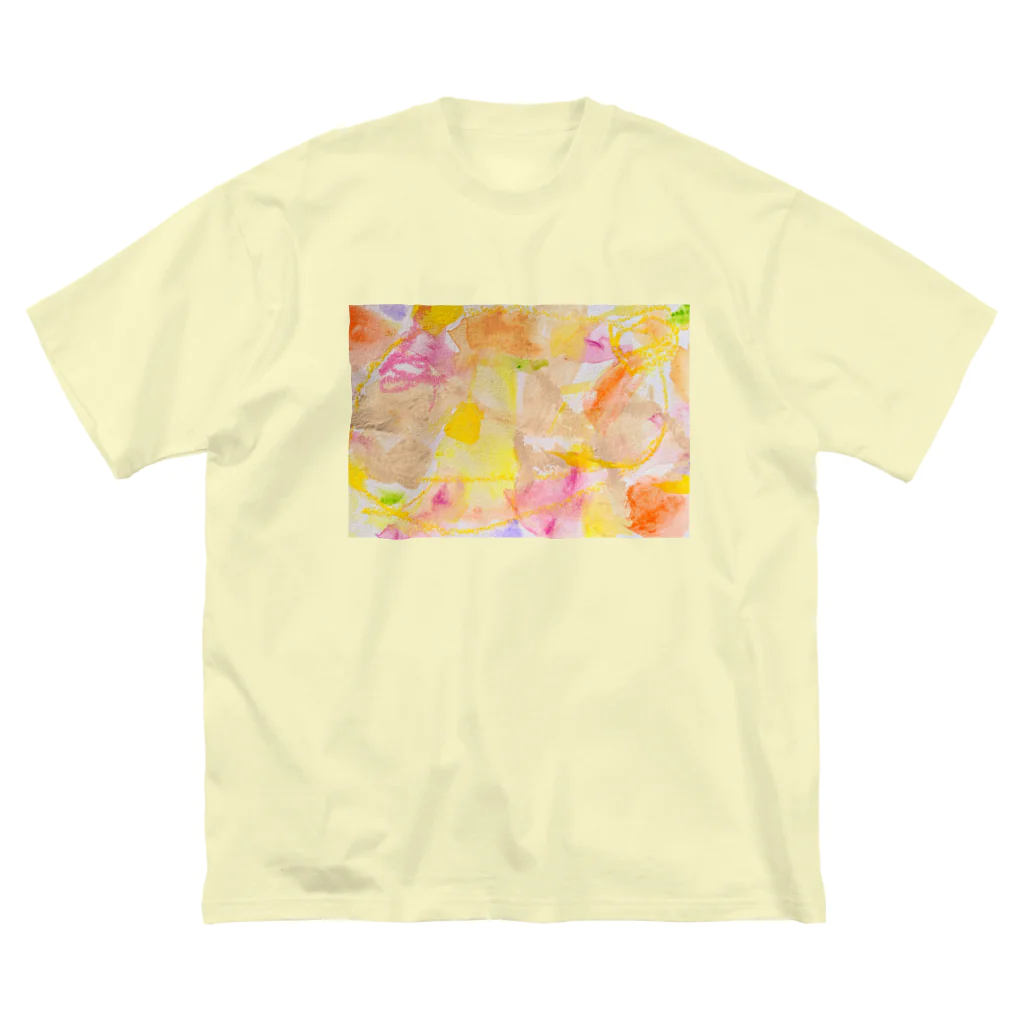 orangecrayonのほんわか。 ビッグシルエットTシャツ