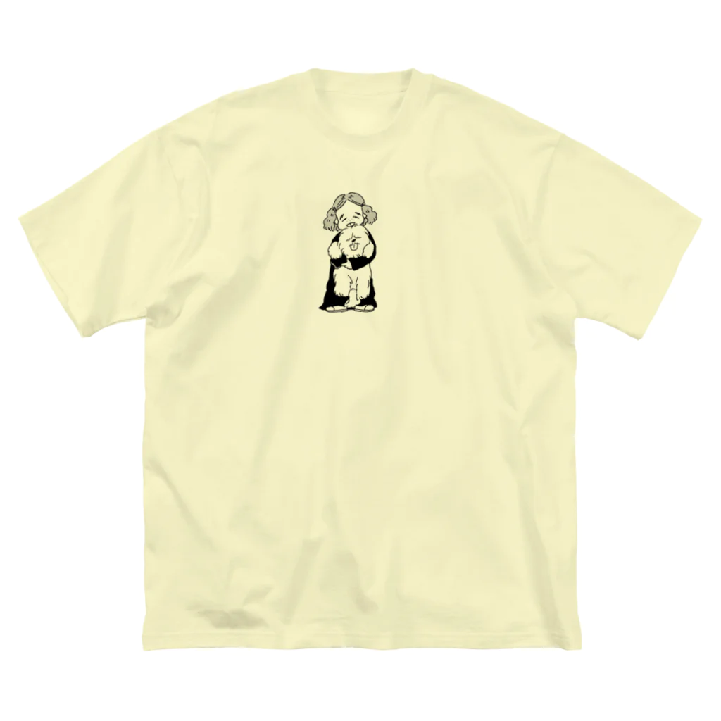 SUZURI de ぺこやのわんわん ビッグシルエットTシャツ