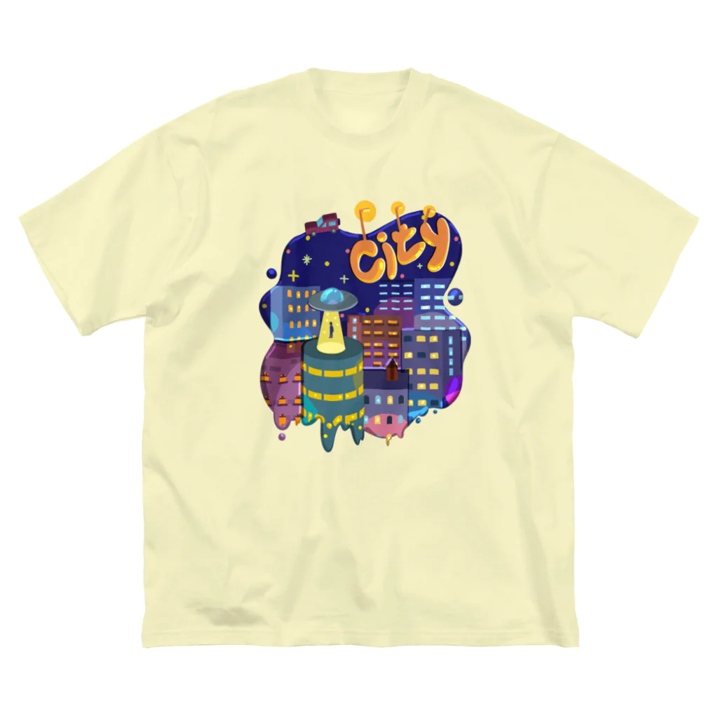 スロータイプ書店 Slowtype Booksのcity シティ 154 ビッグシルエットTシャツ