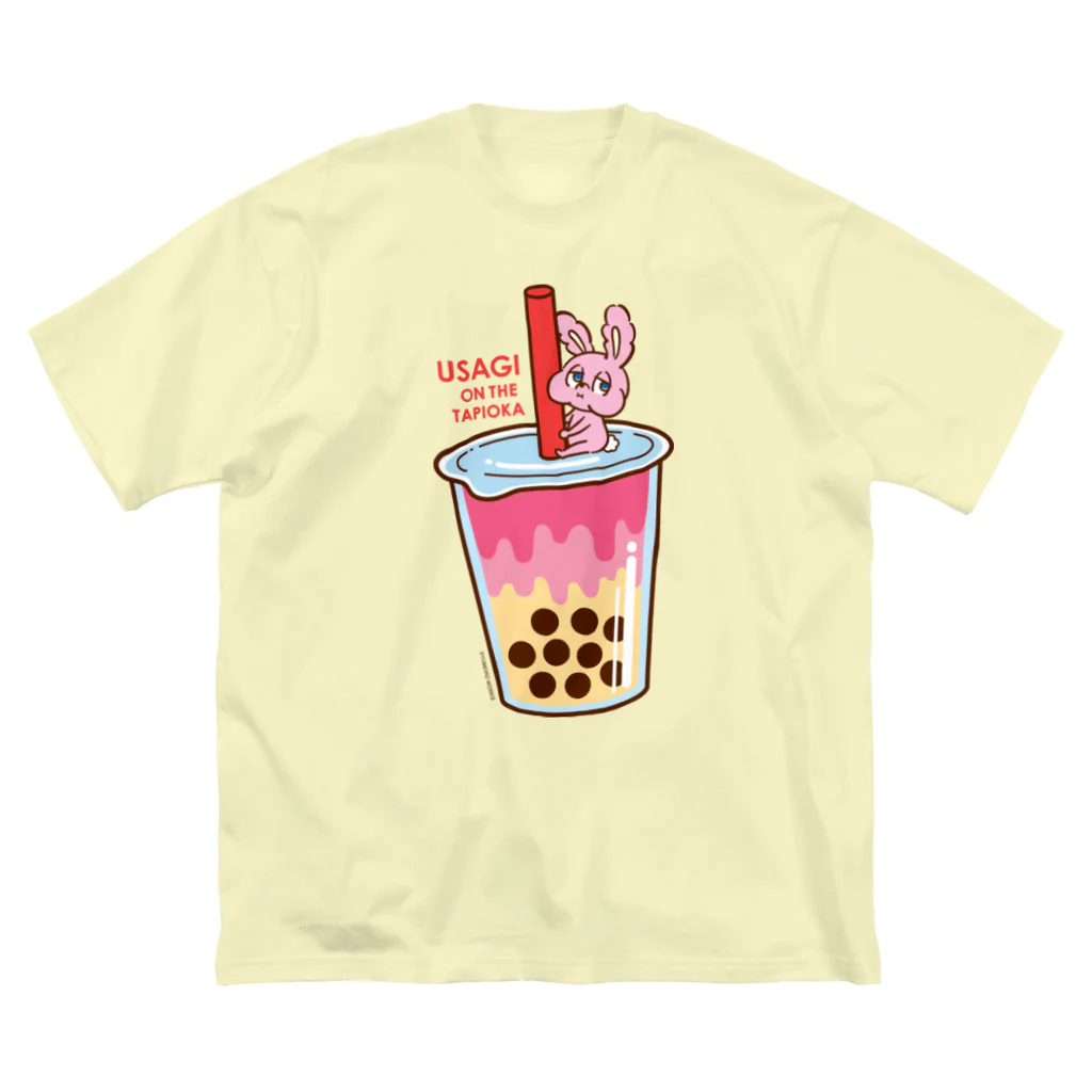 YUMEのUSAGI ON THE TAPIOKA ビッグシルエットTシャツ