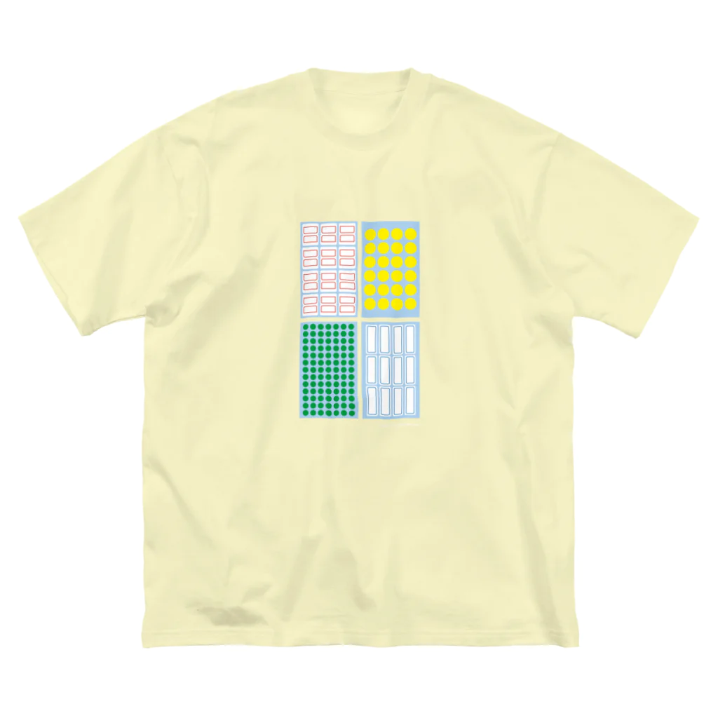 卒業生代表プロダクツ　SUZURI館のlabel sheets ビッグシルエットTシャツ