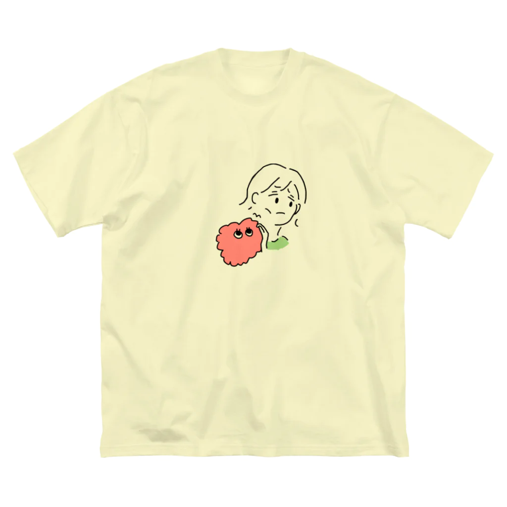 かえるのちゅきらぶ ビッグシルエットTシャツ