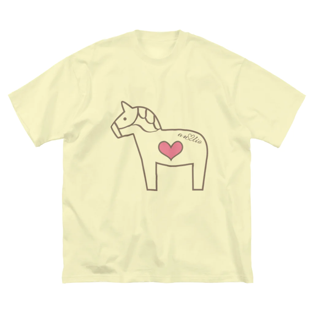 au♡lio アウリオの馬が大好き！ Big T-Shirt